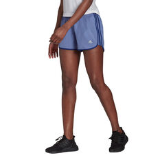 adidas Womens Marathon 20 Running Shorts Purple XS, Purple, rebel_hi-res