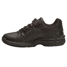 Asics Gel 540TR Leather PS Kids Running Shoes Black US 11, Black, rebel_hi-res