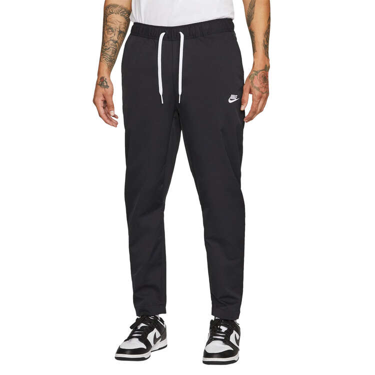 Nike Mens Club Woven Tapered Pants, Black, rebel_hi-res