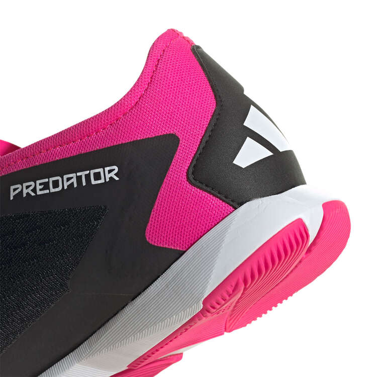 adidas Predator Accuracy .3 Low Indoor Soccer Shoes, Black/White, rebel_hi-res