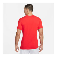 NikeCourt Mens Dri-FIT Hyperlocal Tennis Tee Red XS, Red, rebel_hi-res