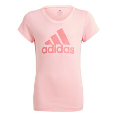 adidas Girls Essentials Tee Pink 12, Pink, rebel_hi-res