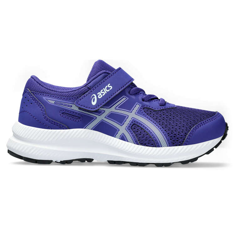 Asics Contend 8 PS Kids Running Shoes Purple/Aqua US 13, Purple/Aqua, rebel_hi-res