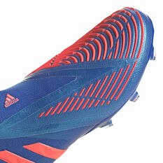 adidas Predator Edge + Football Boots, Blue/Red, rebel_hi-res