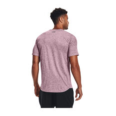 Under Armour Mens Training Vent Graphic Tee Pink S, Pink, rebel_hi-res