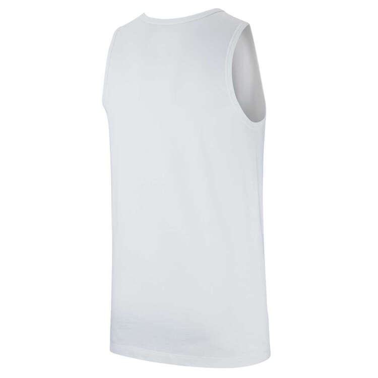 Nike Mens Sportswear Just Do It Tank White XL, White, rebel_hi-res