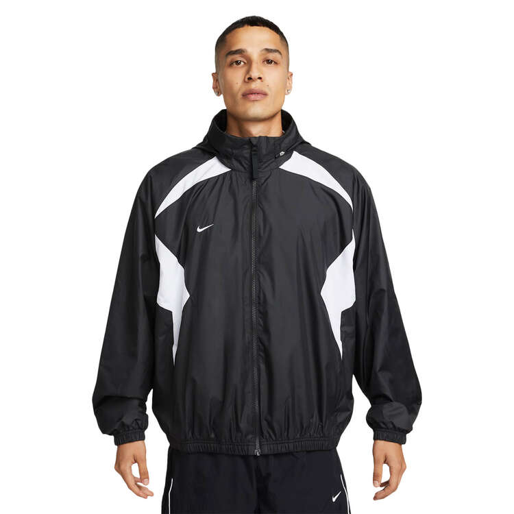 Nike Mens Repel Lightweight Soccer Jacket Black/White M, Black/White, rebel_hi-res