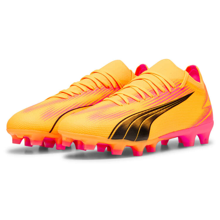 Puma Ultra Match Football Boots, Yellow/Black, rebel_hi-res