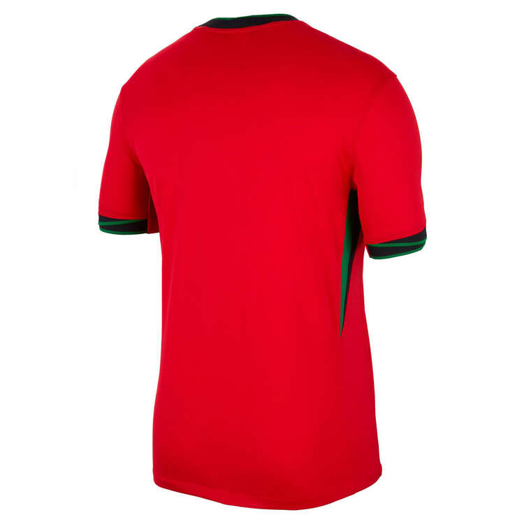 Portugal 2024 Mens Stadium Home Football Jersey Red/Green S, Red/Green, rebel_hi-res