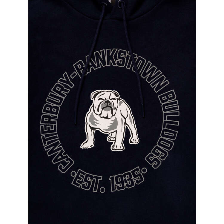Canterbury-Bankstown Bulldogs Kids 2024 Supporter Hoodie, Navy, rebel_hi-res