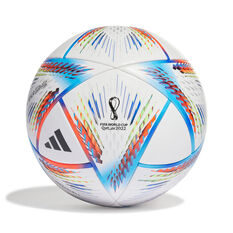 adidas Al Rihla 2022 World Cup Replica Competition Ball, White, rebel_hi-res