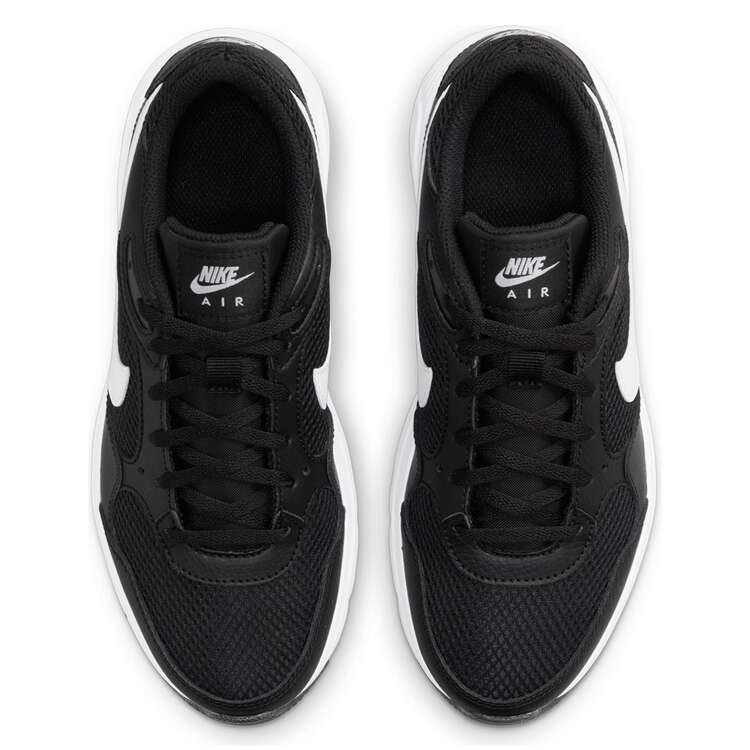 Nike Air Max SC GS Kids Casual Shoes, Black/White, rebel_hi-res