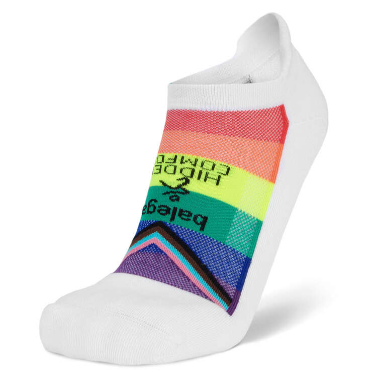 Balega Hidden Comfort No Show Pride Socks, Multi, rebel_hi-res