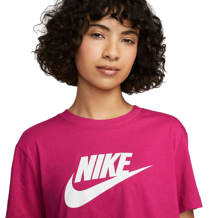 Nike Womens Sportswear Essential Cropped Tee, Pink, rebel_hi-res