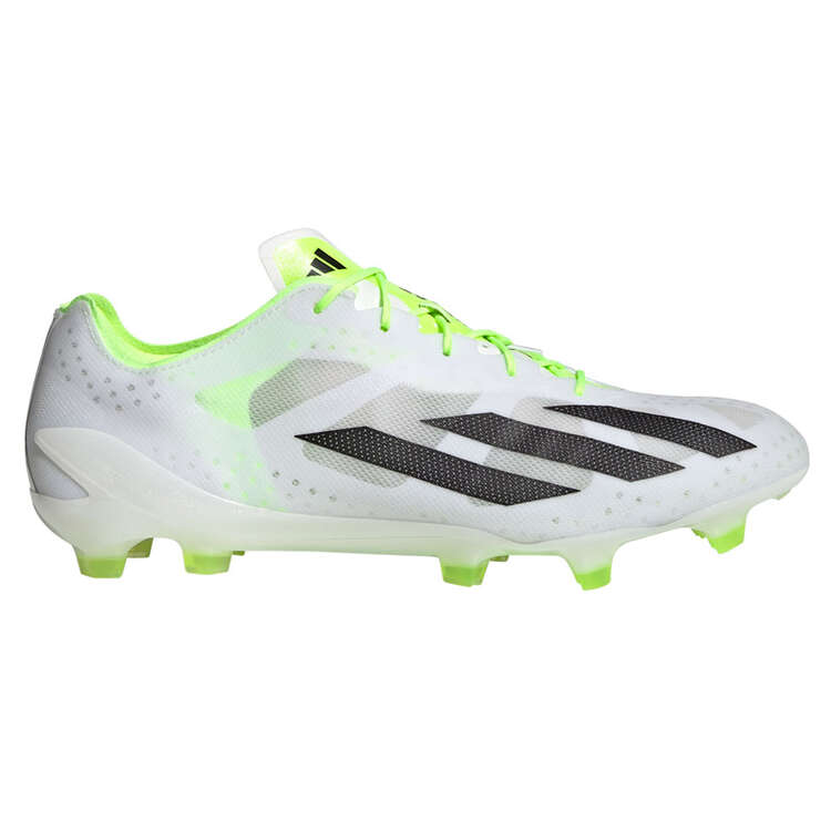 adidas X Crazyfast+ Football Boots White/Black US Mens 13 / Womens 14, White/Black, rebel_hi-res