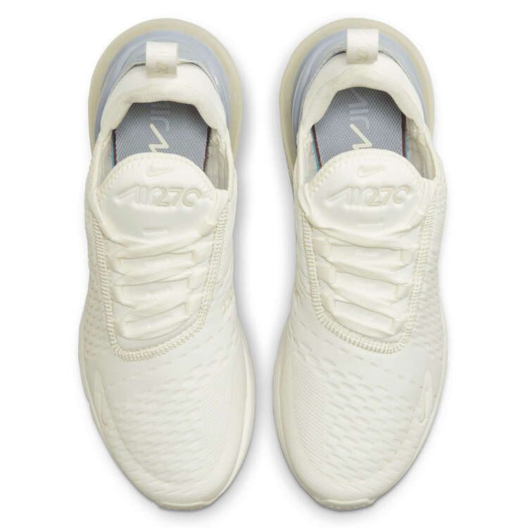 Nike Air Max 270 Womens Casual Shoes, White/Lavender, rebel_hi-res
