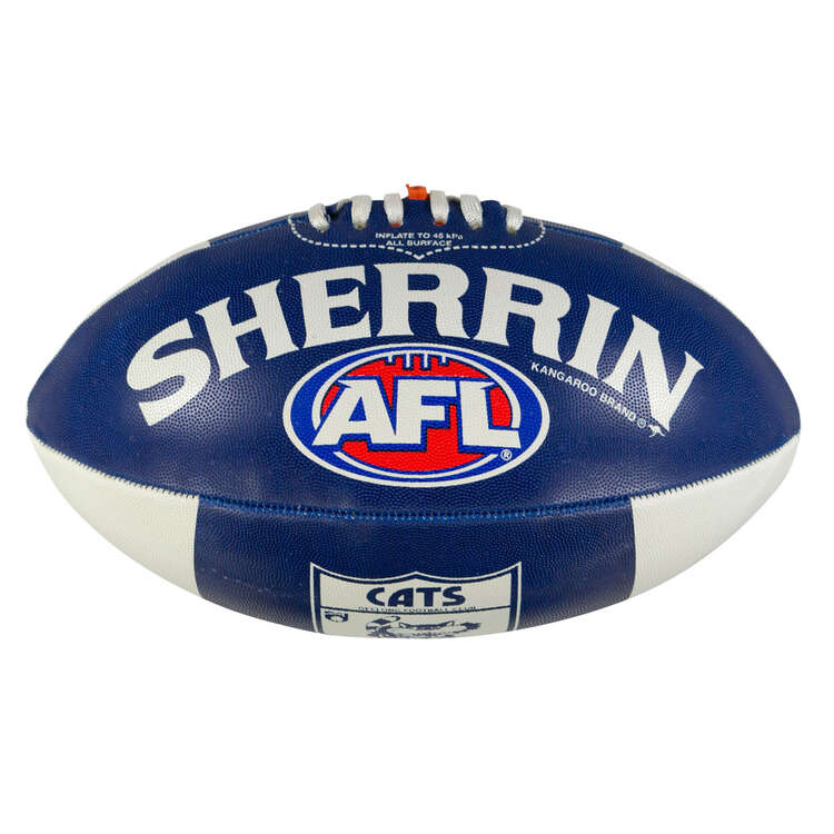 Sherrin Geelong Cats 1st 18 Australian Rules Ball, , rebel_hi-res