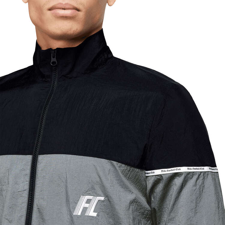 Nike FC Mens Repel Football Track Jacket, Black, rebel_hi-res
