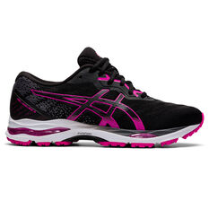 Asics GEL Ziruss 4 Womens Running Shoes, Black/Pink, rebel_hi-res