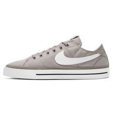 Nike Court Legacy Canvas Mens Casual Shoes, Grey/White, rebel_hi-res
