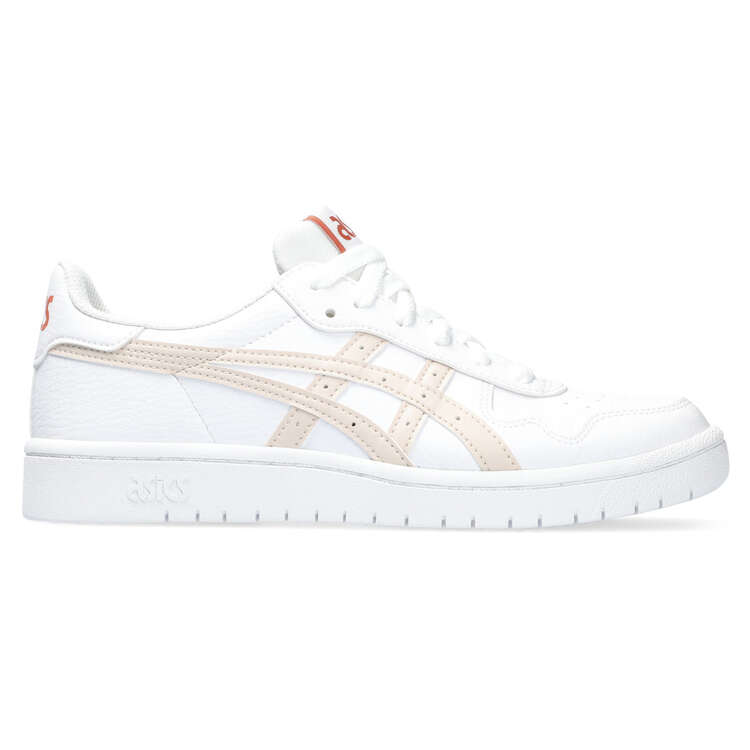 Asics Japan S Womens Casual Shoes White/Beige US 6, White/Beige, rebel_hi-res