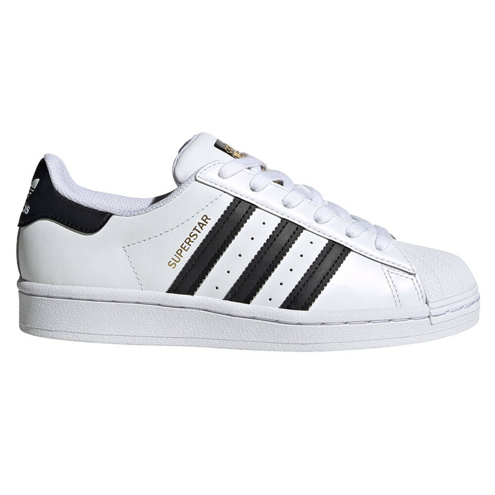 adidas Originals Superstar GS Kids Casual Shoes White/Black US 7 ...