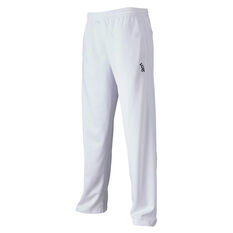 Kookaburra Mens Pro Active Cricket Pants White XXL, White, rebel_hi-res