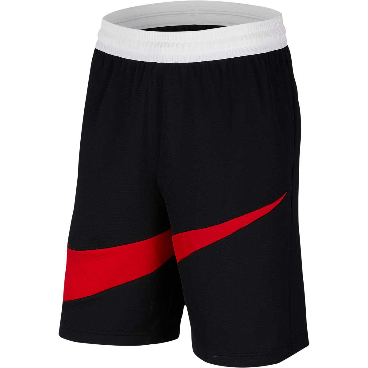nike shorts black and red