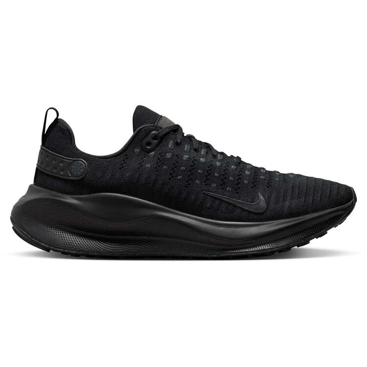 Nike InfinityRN 4 Mens Running Shoes Black US 7, Black, rebel_hi-res