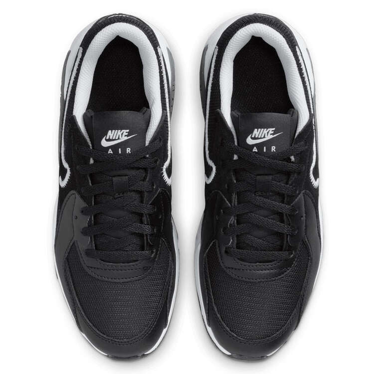 Nike Air Max Excee GS Kids Casual Shoes, Black/White, rebel_hi-res