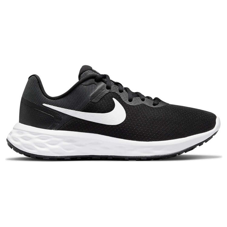 Nike Revolution 6 Next Nature Womens Running Shoes Black/White US 6, Black/White, rebel_hi-res