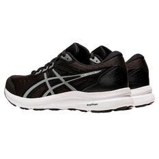 Asics GEL Contend 8 Womens Running Shoes, Black/White, rebel_hi-res