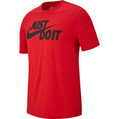 Nike Mens Sportswear Just Do It Tee, Red, rebel_hi-res