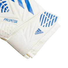 adidas Predator Training Kids Goalkeeping Gloves, Blue/White, rebel_hi-res