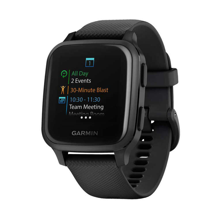 Garmin Venu Sq Music GPS Smartwatch - Black Slate, , rebel_hi-res