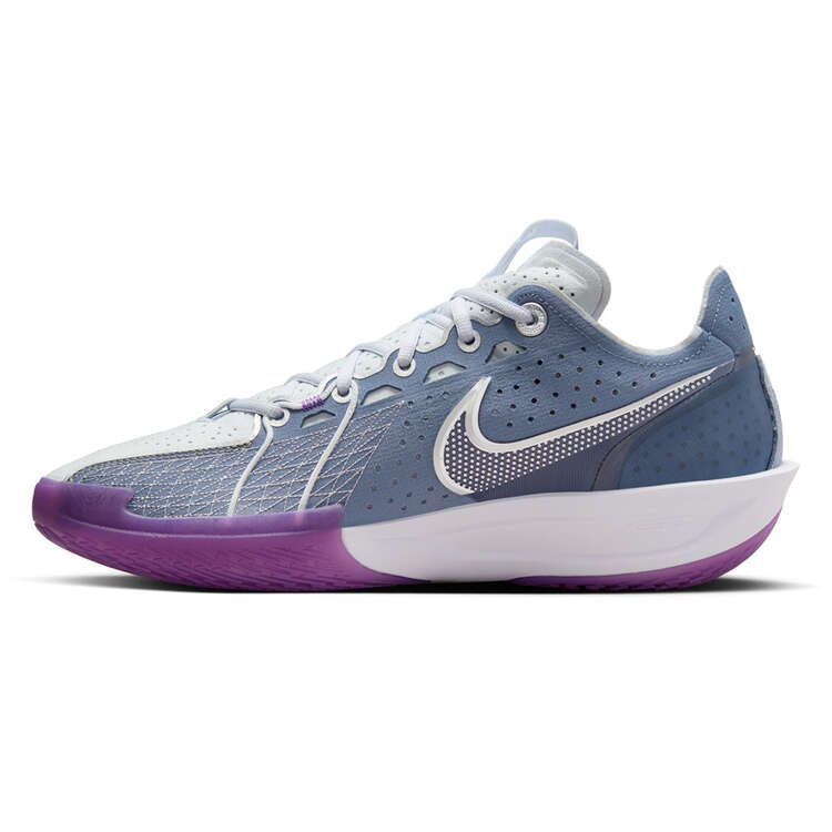 Nike Air Zoom G.T. Cut 3 Be True to Her School Basketball Shoes Blue/Silver US Mens 12 / Womens 13.5, Blue/Silver, rebel_hi-res