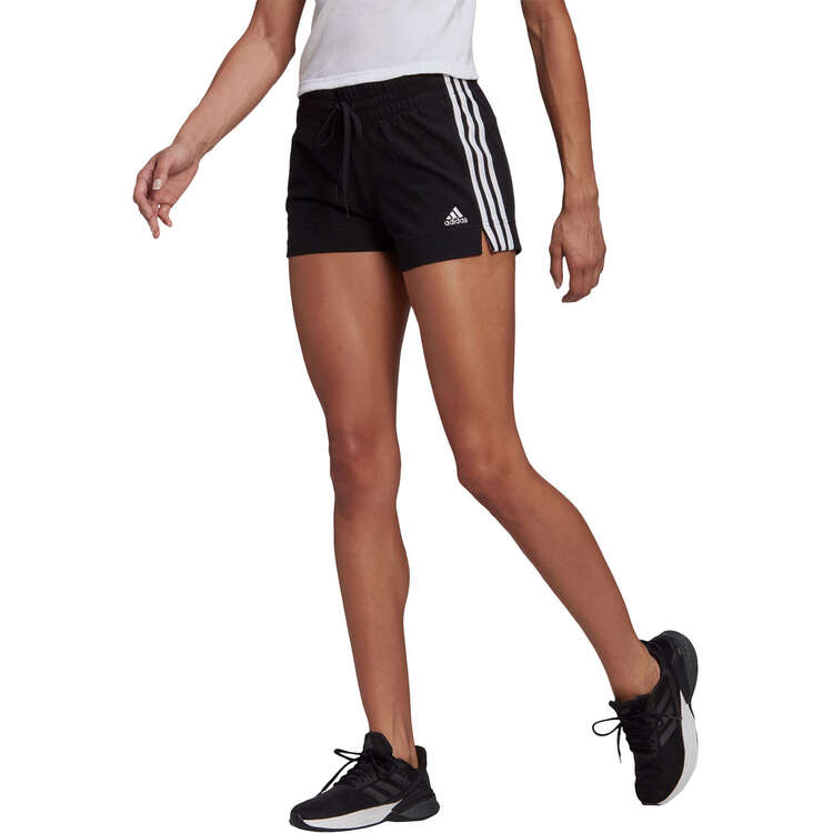 adidas Womens Slim 3-Stripes Shorts | Sport