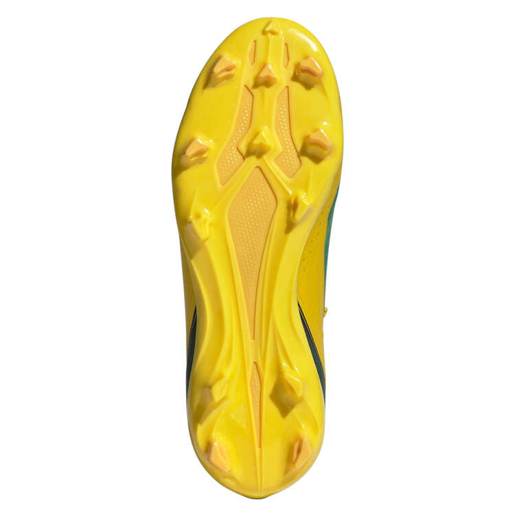 adidas X Crazyfast .3 AUS Kids Football Boots Yellow/Green US 6, Yellow/Green, rebel_hi-res