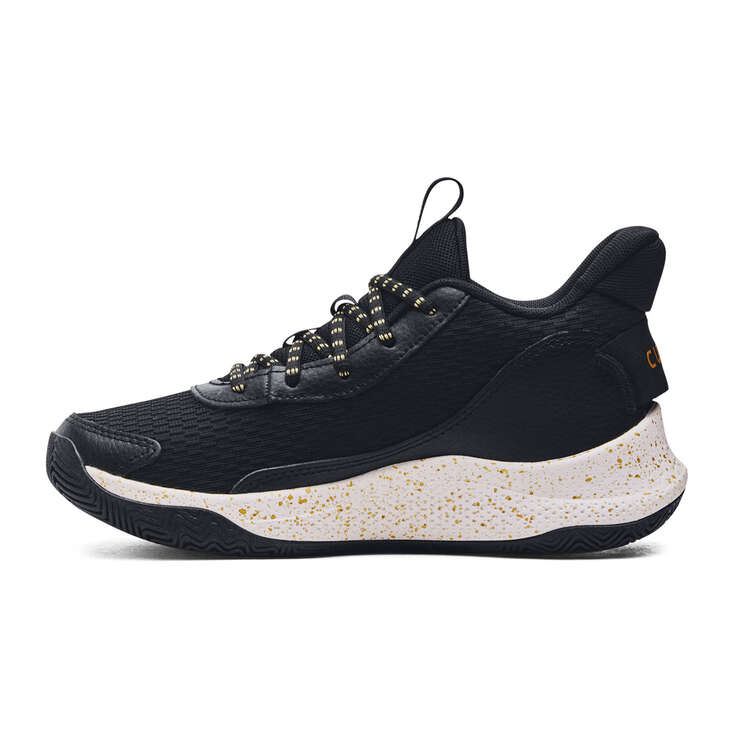 Under Armour Curry 3Z7 GS Basketball Shoes, Black, rebel_hi-res