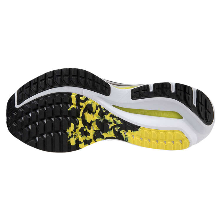 Mizuno Wave Inspire 19 SSW 2E Mens Running Shoes, Black/Yellow, rebel_hi-res