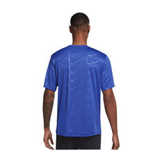 Nike Dri-FIT UV Run Division Miler Top Blue S, Blue, rebel_hi-res