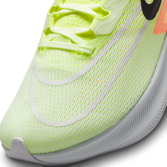 Nike Zoom Fly 4 Mens Running Shoes White/Black US 7, White/Black, rebel_hi-res