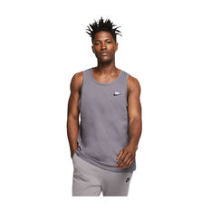 Nike Mens Sportswear Club Tank Grey XS, Grey, rebel_hi-res