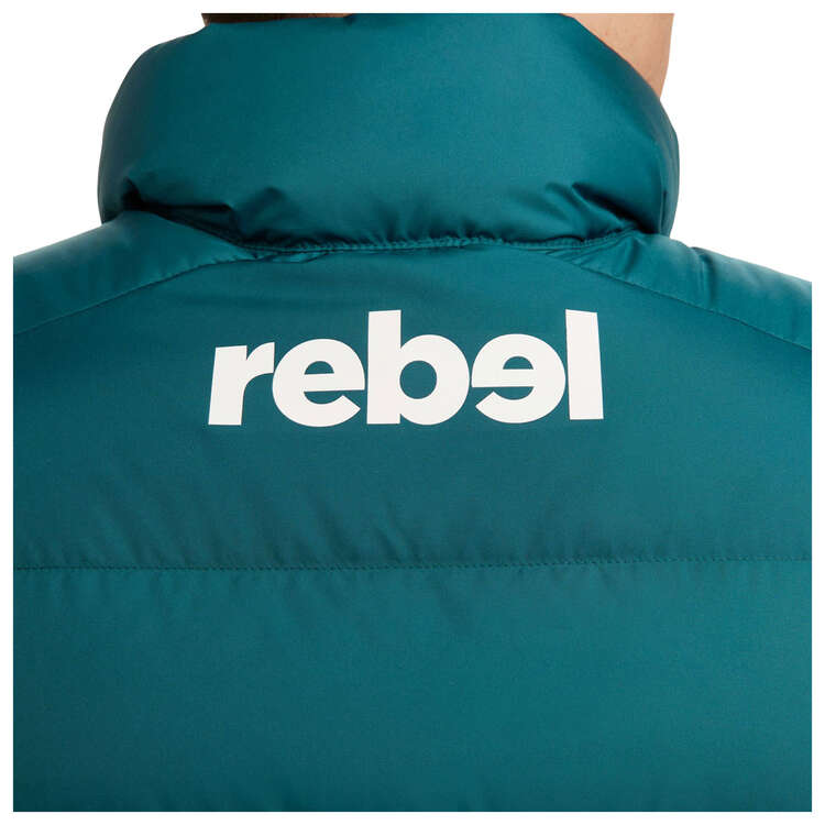 Nike x rebel Australia Mens Down Fill Jacket, Green, rebel_hi-res