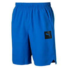 Puma Mens Tech Sports Woven Shorts Blue S, Blue, rebel_hi-res