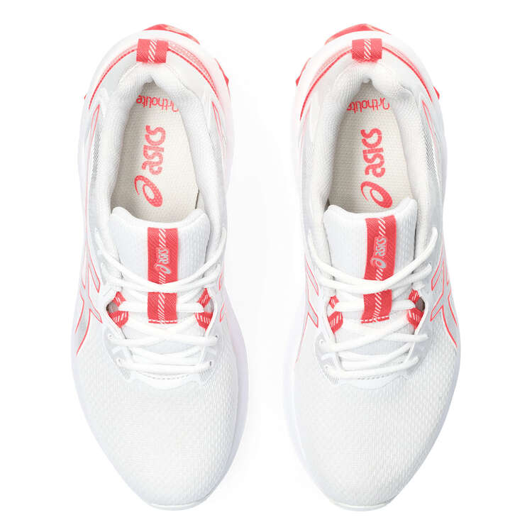 Asics GEL Quantum 90 IV Womens Casual Shoes, White/Coral, rebel_hi-res
