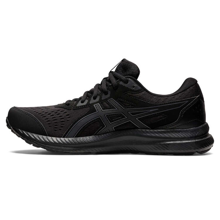 Asics GEL Contend 8 4E Mens Running Shoes, Black/Grey, rebel_hi-res