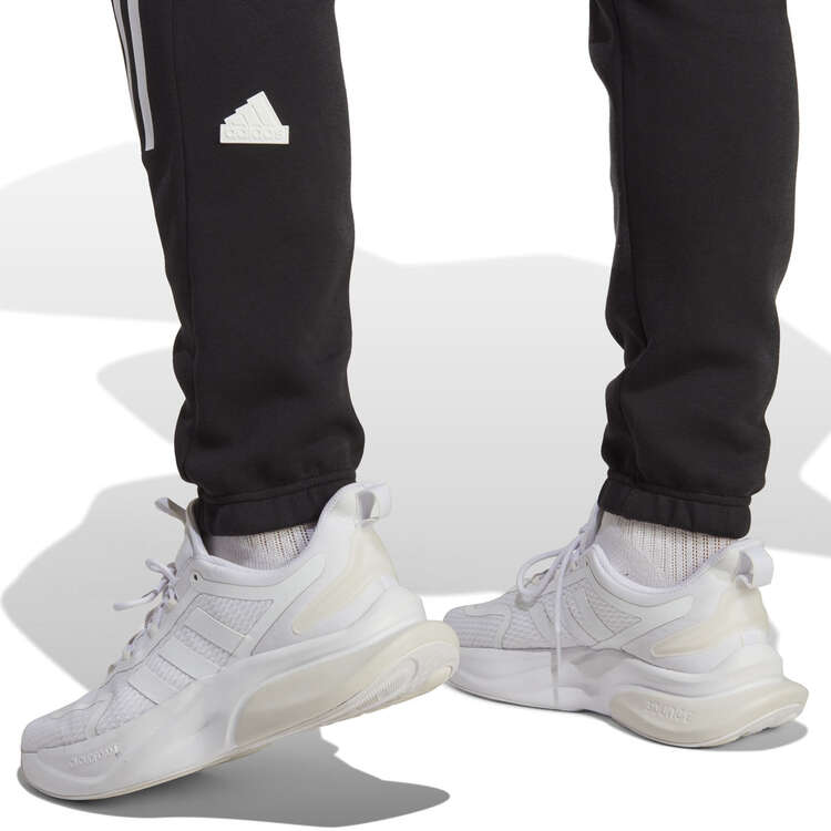 adidas Mens Future Icons 3-Stripes Pants, Black, rebel_hi-res