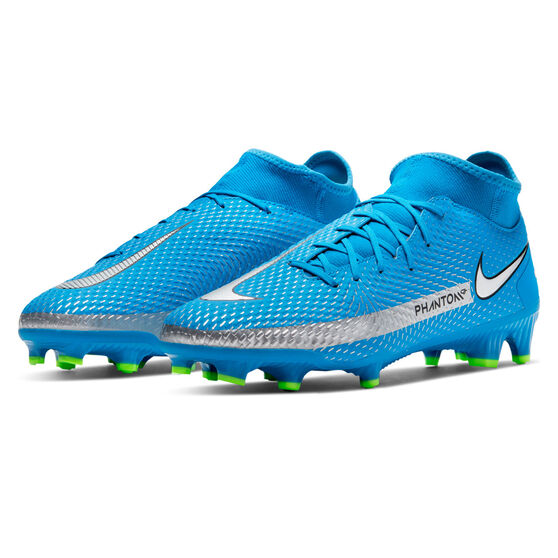 Nike Phantom GT Academy Dynamic Fit Football Boots Blue US Mens 4 / Womens 5.5, Blue, rebel_hi-res