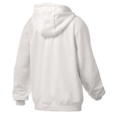 Running Bare Womens Legacy Pullover Hoodie White XS, White, rebel_hi-res